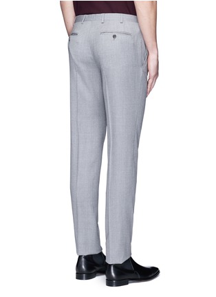 Back View - Click To Enlarge - ARMANI COLLEZIONI - Tailored wool pants