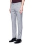 Front View - Click To Enlarge - ARMANI COLLEZIONI - Tailored wool pants