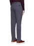 Back View - Click To Enlarge - ARMANI COLLEZIONI - Regular fit cotton chinos