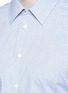Detail View - Click To Enlarge - ARMANI COLLEZIONI - Slim fit chain link cotton shirt