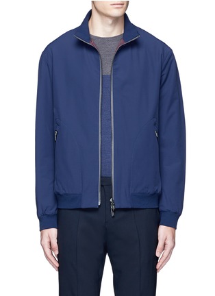 Main View - Click To Enlarge - ARMANI COLLEZIONI - Reversible quilted blouson jacket