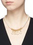 Figure View - Click To Enlarge - MIRIAM HASKELL - 'Chic' Swarovski crystal glass pearl necklace