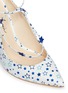 Detail View - Click To Enlarge - ISA TAPIA - 'Puacz' star print nappa leather pumps