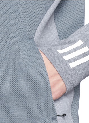 Detail View - Click To Enlarge - ADIDAS BY WHITE MOUNTAINEERING - Patchwork Henley shirt