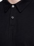 Detail View - Click To Enlarge - JAMES PERSE - Sueded Supima® cotton jersey polo shirt