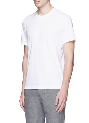 Front View - Click To Enlarge - JAMES PERSE - Crew neck cotton slub jersey T-shirt