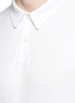 Detail View - Click To Enlarge - JAMES PERSE - Sueded Supima® cotton jersey polo shirt