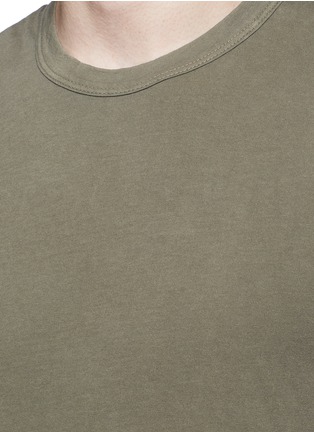 Detail View - Click To Enlarge - JAMES PERSE - Crew neck cotton slub jersey T-shirt