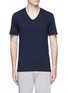 Main View - Click To Enlarge - JAMES PERSE - V-neck cotton slub jersey T-shirt