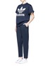 Figure View - Click To Enlarge - ADIDAS X HYKE - 'HY Track' pants