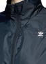 Detail View - Click To Enlarge - ADIDAS X HYKE - 'HY Windbreaker' batwing sleeve jacket