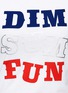 Detail View - Click To Enlarge - ÊTRE CÉCILE - 'Dim Sum Fun' slogan T-shirt