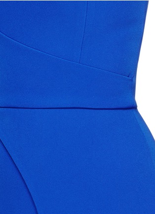 Detail View - Click To Enlarge - 72723 - Tech bonded curve front split dress