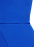 Detail View - Click To Enlarge - 72723 - Tech bonded curve front split dress