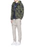 Figure View - Click To Enlarge - STONE ISLAND - 'DPM Jacquard Plated' camouflage print hooded jacket