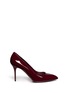 Main View - Click To Enlarge - ALEXANDER MCQUEEN - Polished patent leather pumps