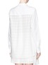 Back View - Click To Enlarge - VINCE - Grid weave back cotton poplin shirt