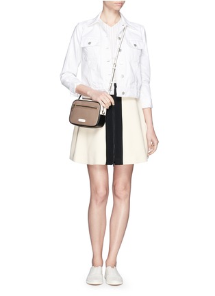 Figure View - Click To Enlarge - MARC BY MARC JACOBS - 'Sally Blocked and Pieced' colourblock leather bag