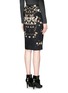 Back View - Click To Enlarge - GIVENCHY - Baby's breath floral print pencil skirt