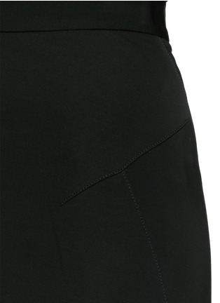 Detail View - Click To Enlarge - GIVENCHY - Fishtail crepe maxi skirt