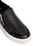Detail View - Click To Enlarge - ASH - 'Iman' stud leather skate slip-ons