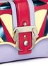 Detail View - Click To Enlarge - PAULA CADEMARTORI - 'Dun Dun' mini colourblock leather satchel