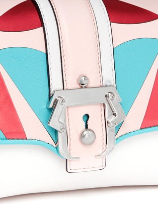 Detail View - Click To Enlarge - PAULA CADEMARTORI - 'Carine' mini mirror colourblock leather shoulder bag