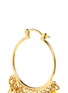 Detail View - Click To Enlarge - VENESSA ARIZAGA - 'Meet Me In The Tropics' hoop earrings