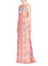 Figure View - Click To Enlarge -  - Cosmic Fountain keyhole back maxi dress