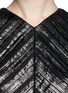 Detail View - Click To Enlarge - PROENZA SCHOULER - Lacquered pleat dress
