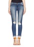 Main View - Click To Enlarge - J BRAND - Midrise ripped jeans