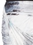 Detail View - Click To Enlarge - HELMUT LANG - Tidal print asymmetric hem wrap skirt