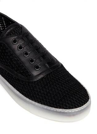 Detail View - Click To Enlarge - ALEXANDER WANG - Jess mesh sneakers