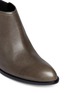 Detail View - Click To Enlarge - ALEXANDER WANG - Kori cutout heel leather Chelsea boots