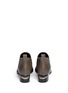 Back View - Click To Enlarge - ALEXANDER WANG - Kori cutout heel leather Chelsea boots