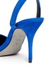 Detail View - Click To Enlarge - ALEXANDER WANG - Lovisa suede ankle strap pumps