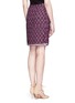 Back View - Click To Enlarge - LANVIN - Wool-blend tweed skirt