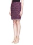 Front View - Click To Enlarge - LANVIN - Wool-blend tweed skirt