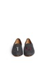 Figure View - Click To Enlarge - STUBBS & WOOTTON - 'College' flannel slip-ons