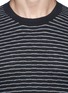 Detail View - Click To Enlarge - THEORY - 'Syndro' stripe sweater
