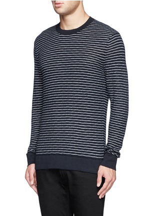 Front View - Click To Enlarge - THEORY - 'Syndro' stripe sweater
