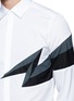 Detail View - Click To Enlarge - NEIL BARRETT - Thunderbolt print shirt