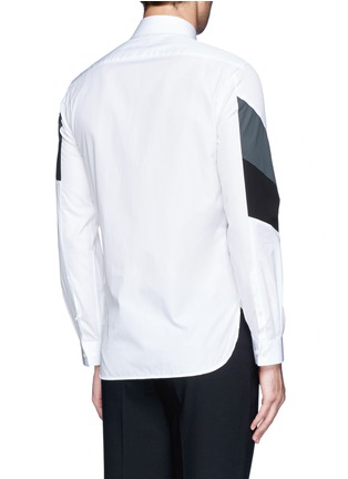 Back View - Click To Enlarge - NEIL BARRETT - Thunderbolt print shirt