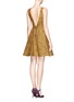 Figure View - Click To Enlarge - ALICE & OLIVIA - 'Delery' paisley print flare dress 