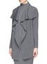 Front View - Click To Enlarge - THEORY - 'Trincy' drape cardigan