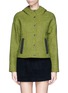 Main View - Click To Enlarge - T BY ALEXANDER WANG - Hooded neoprene bomber jacket