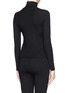 Back View - Click To Enlarge - THEORY - 'Nuri' rib jersey turtleneck top