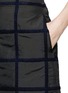 Detail View - Click To Enlarge - 3.1 PHILLIP LIM - Grid cotton-blend skirt