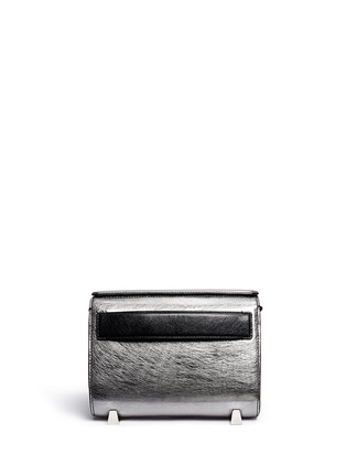 Main View - Click To Enlarge - ALEXANDER WANG - 'Chastity' mini metallic leather satchel