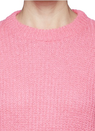 Detail View - Click To Enlarge - T BY ALEXANDER WANG - Rib knit tunic sweater
